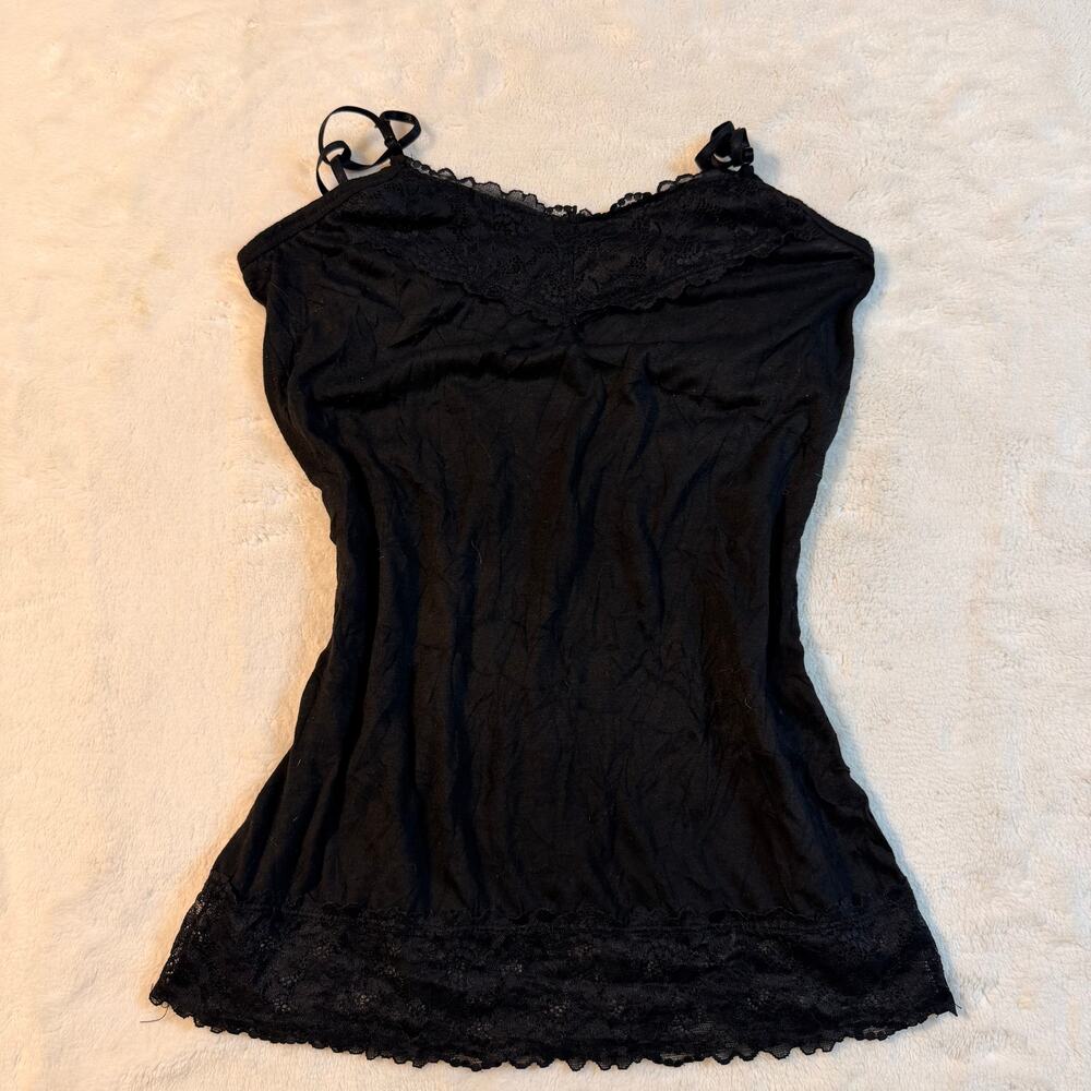 Y2K Black Maurices Cami